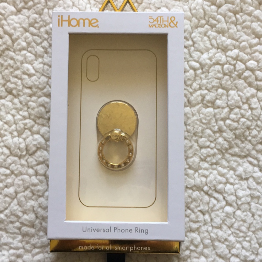 iHome 54th & Madison - Universal Phone Ring - Gold